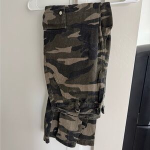 Camouflage Cargo Pants Oversized